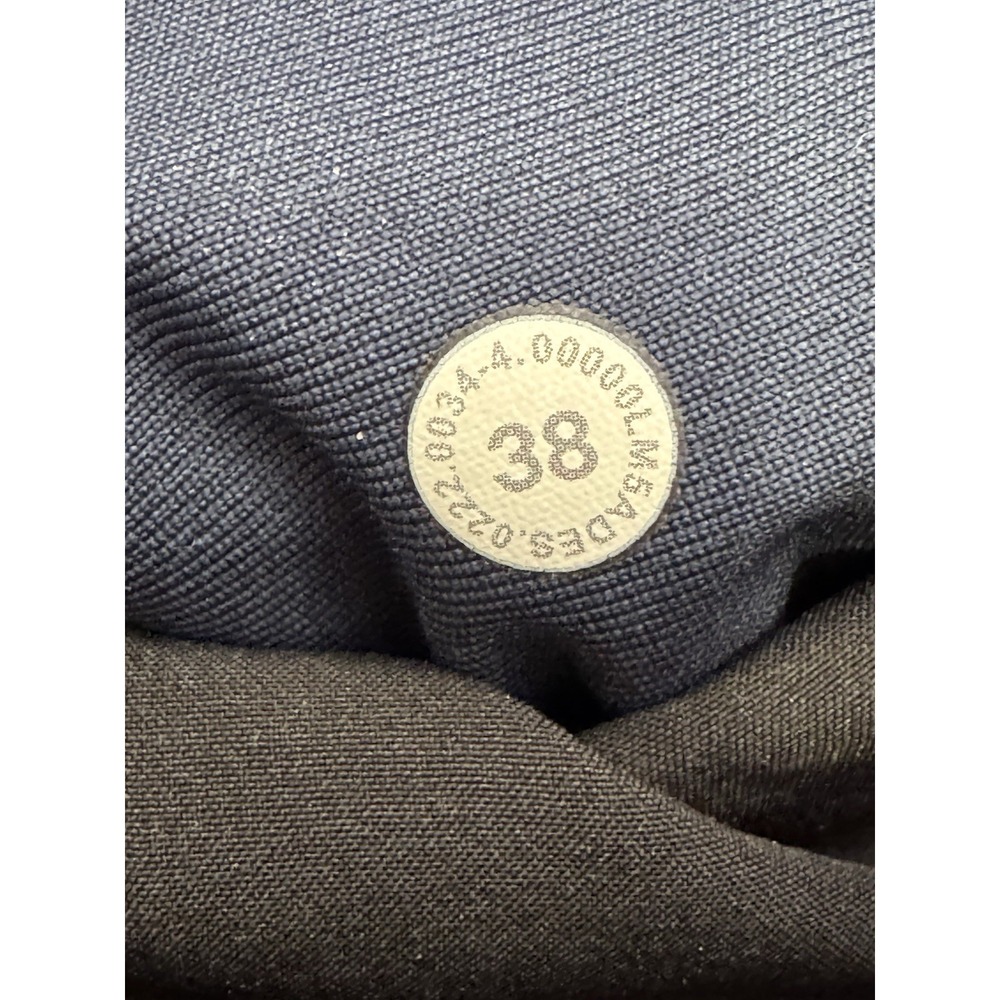 Lululemon ABC 5 Pocket Classic Fit Pants Warpstreme Mens 38x31 Navy Blue LM5ADES - Picture 8 of 9
